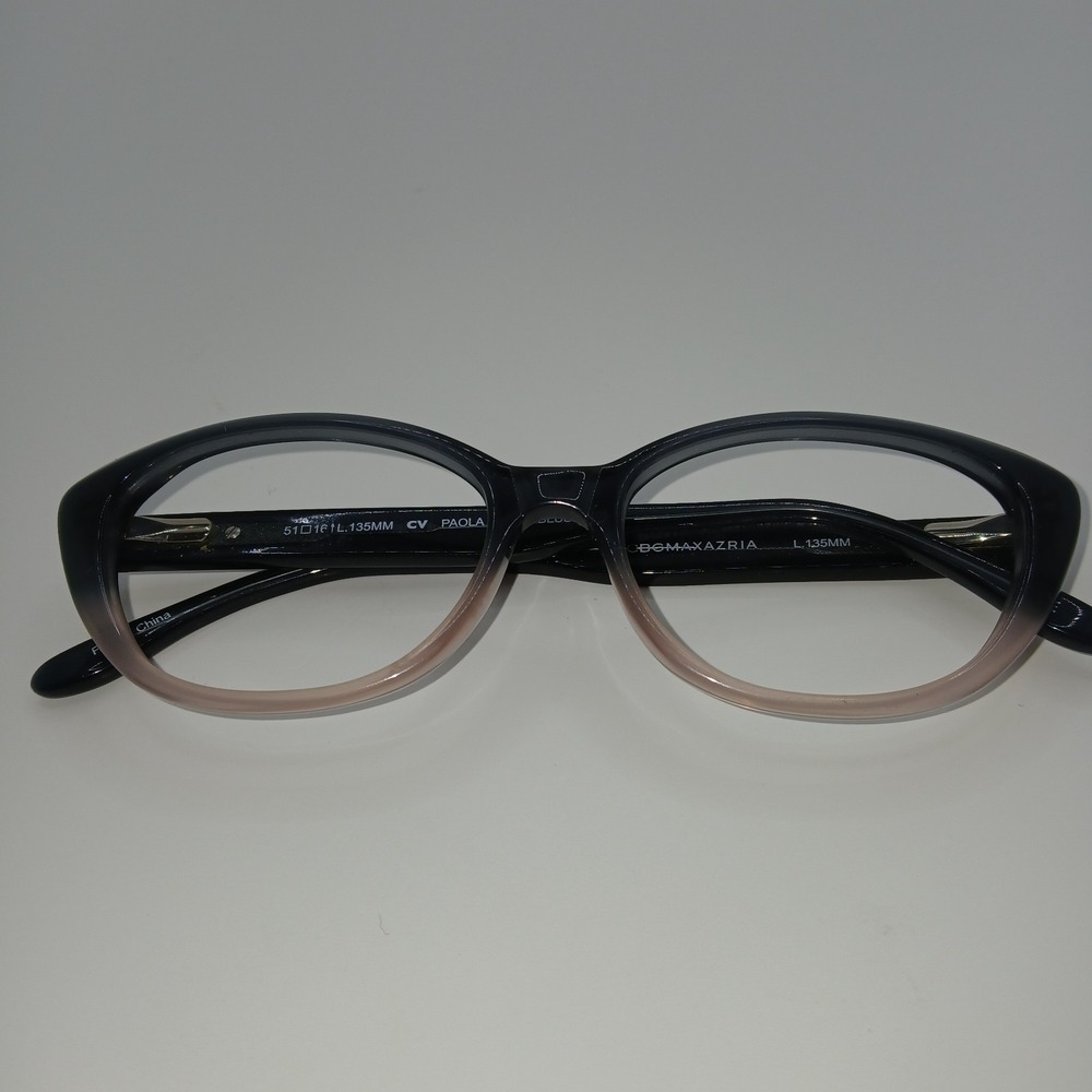 BCBGMAXAZRIA Paola Women Eyeglasses Frame Navy Blush Fade Full Rim 51-16-135mm